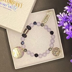 Customized beaded bracelets can be adjusted 2 size